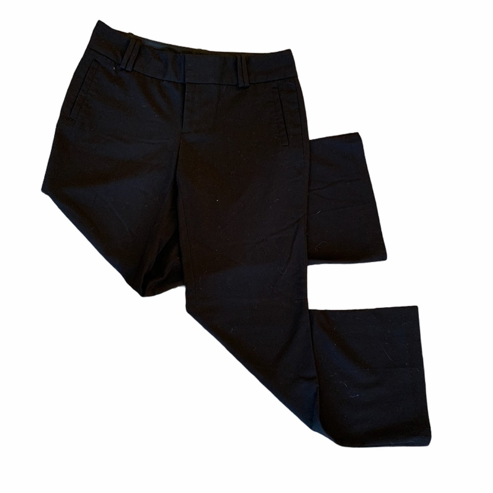 Calvin Klein Wide Leg Boot Cut Slacks - Black 6